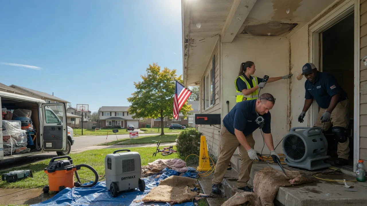 Water Damage Restoration in Forrest, IL near me